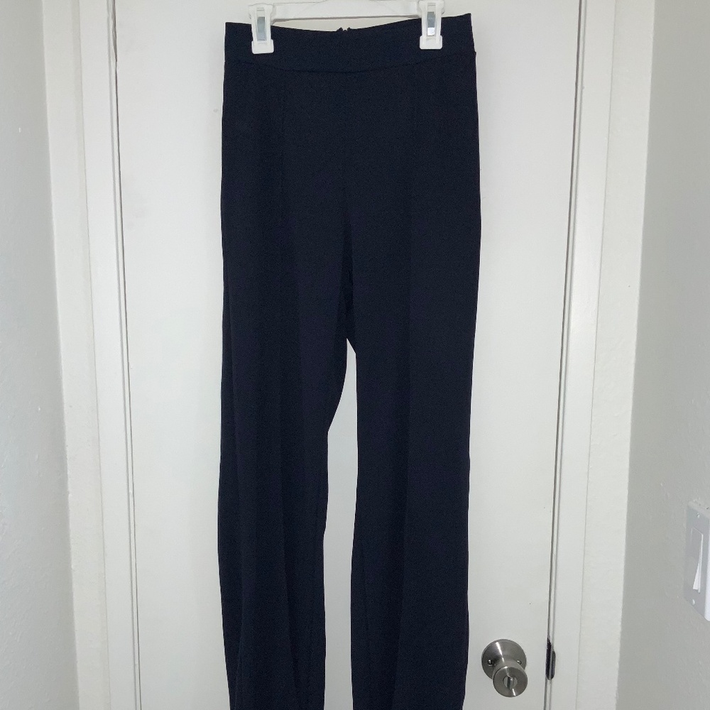 blue long dress pants